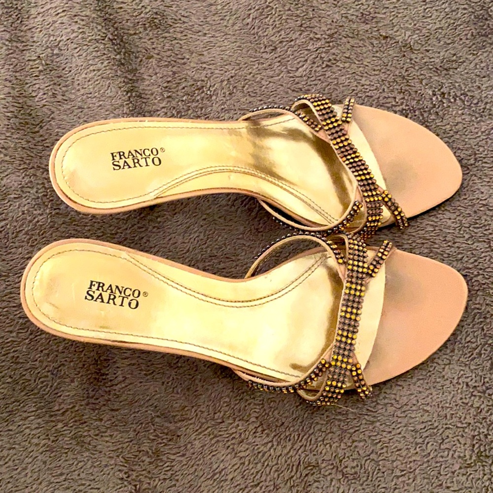 Bronze heels